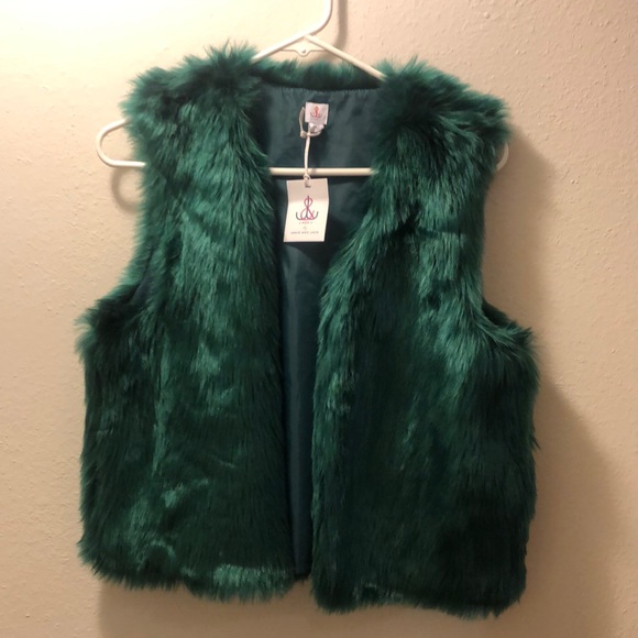 Janie and Jack Jackets & Blazers - Janie and Jack Faux Fur Vest